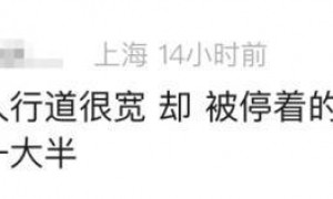 上海现“最窄人行道”！宽度仅有10厘米，行人被挤上机动车道，居民吐槽：只有猫能走…